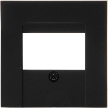 Kopp hk07 pure mattschwarze USB-Abdeckplatte – 4624570