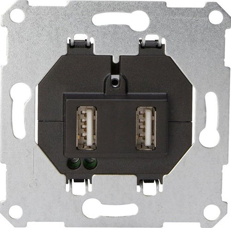Kopp Einbaugerät 2x USB