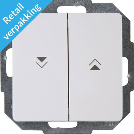 Kopp Paris Arctic White Jalousienschalter + Wippe – 4625080