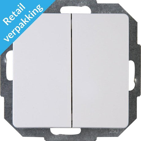 Kopp Paris Arctic White Umschalter + Wippe – 4625002