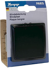 Enzo Kopp Paris mattschwarze Blindplatte – 4625250