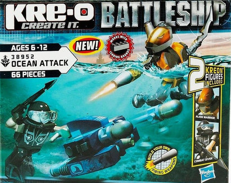 Hasbro Kre-O-Schlachtschiff-Ozeanangriff