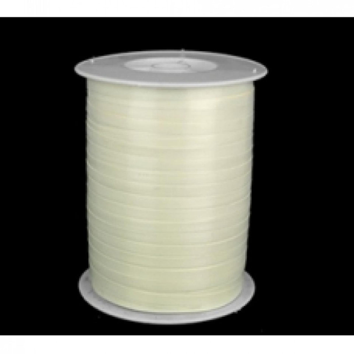 Globos Kräuselband 5 mm 500 mtr Elfenbein