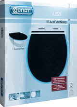 Cornat WC-Sitz MDF schwarz glänzend sc – ksdsc362