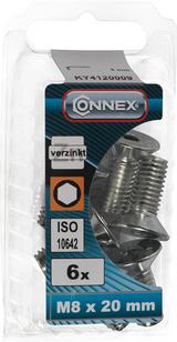 Connex Innensechskantschraube VK M8x20 6Stk VZ - KY4120009