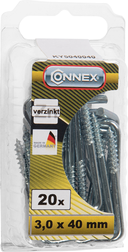 Connex Kramschraube 3.0x40 20 St. vz - ky5040040