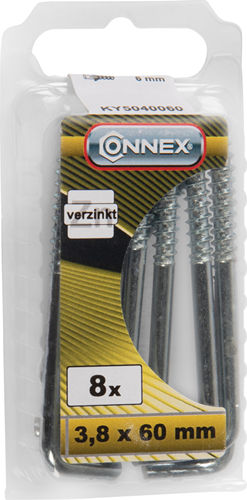 Connex-Klemmschraube 3,8x60 8 Stück vz - ky5040060