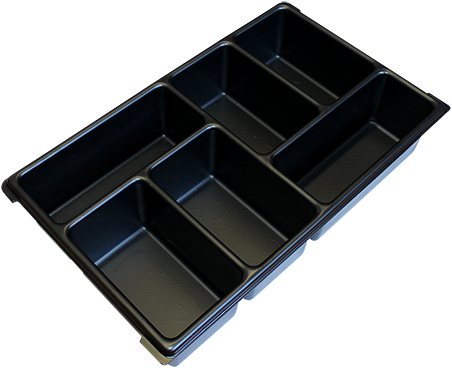 L-Boxx-Teileeinsatz 6 Fächer XLB - 6100000150