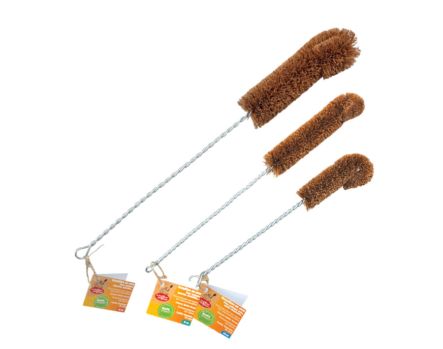 La droguerie écologique Kokosnuss-Flaschenbürste – 35 cm