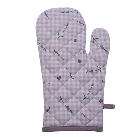 Clayre Eef Ofenhandschuh Lavendel