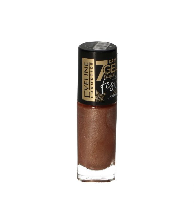 Eveline 7days Gel Laque dauerhafte Farbe 8 ml Nummer 06 Nude Glitter