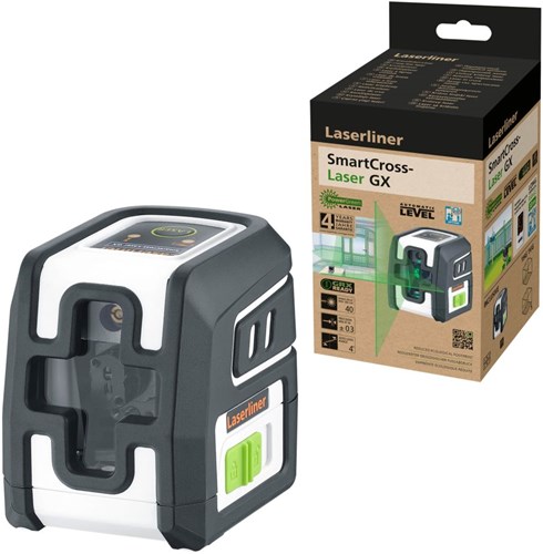 Laserliner smartcross-laser kruislijnlaser gx green - 036.730e