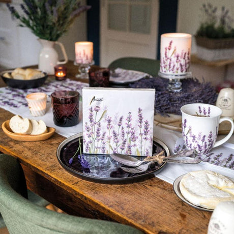 Ambiente servetten lavender shades 25cm