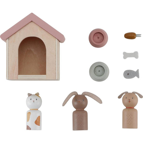 Little Dutch Puppenhaus-Ergänzungsset Haustiere
