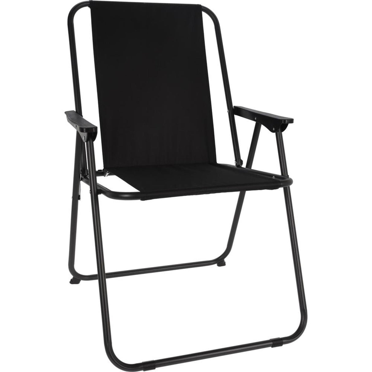 Redcliffs vouwstoel 57x48x42cm zwart