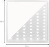 Enzo led backlit paneel wit 60x60cm 36w 4500lm tri-white - 5016200
