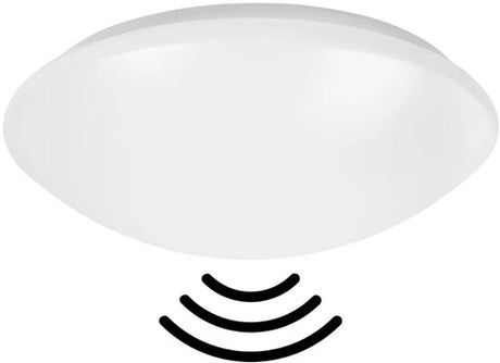 Enzo ledvance led plafonniere 250mm 13w 3000k ip44 +sensor - 5017821