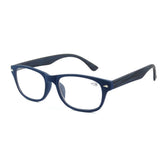 Spectrum Lesebrille blau schwarz eckig 3,00