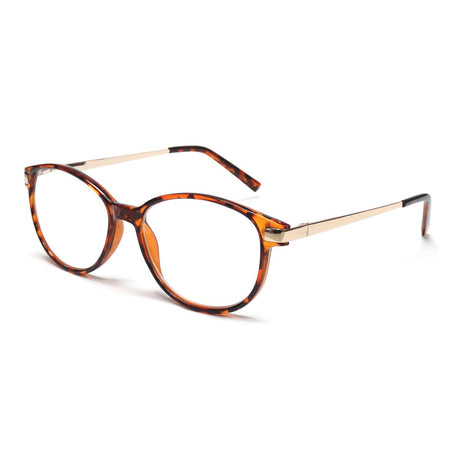 Spectrum Lesebrille Havana Gold 3,00 klassisch rund