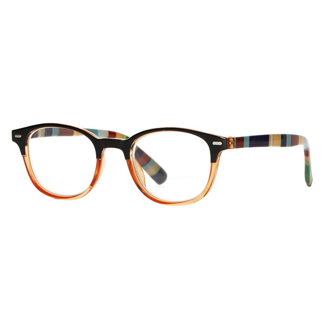 Spectrum Lesebrille transparent orangefarben 1,50