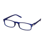 Spectrum Lesebrille mattblau rechteckig 1,00