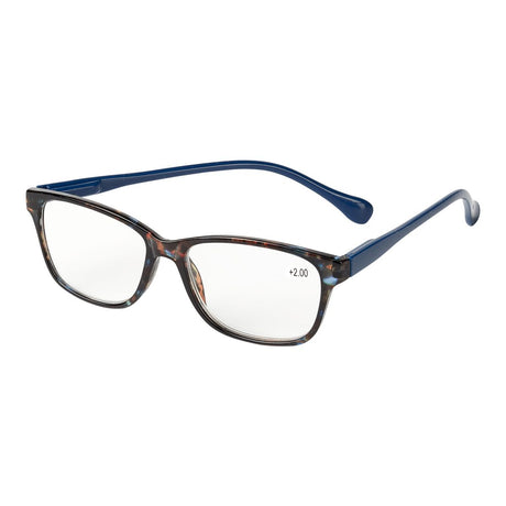 Spectrum Lesebrille braun meliert rechteckig 1,00