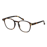 Spectrum Lesebrille ultraflach im Etui Havanna 1,00