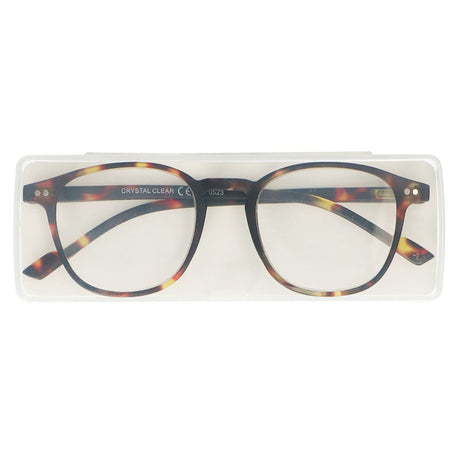 Spectrum Lesebrille ultraflach im Etui Havana 3.00
