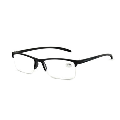 Spectrum Lesebrille schwarz sortiert rechteckig halbrandlos