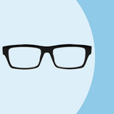 Spectrum Lesebrille schwarz 3,00 rechteckig