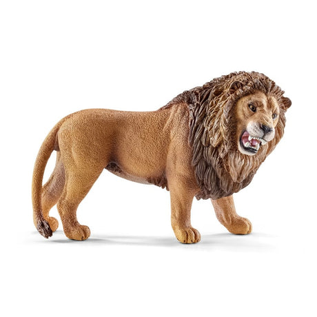 Schleich Wildlife Löwe, brüllend - Spielfigur - Kinderspielzeug für Jungen und Mädchen - 3 bis 8 Jahre - 14726