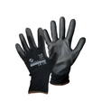 Leipold doehle werkhandschoen nylon-pu micro black maat 8