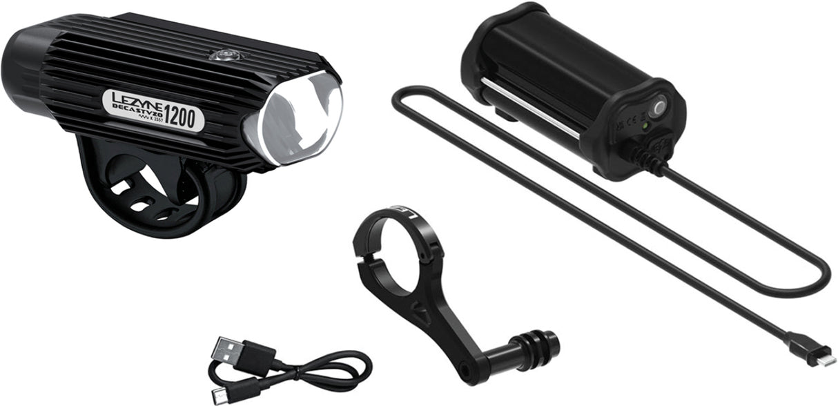 Lezyne Deca Stvzo 1200 Loaded Kit Beleuchtungsset