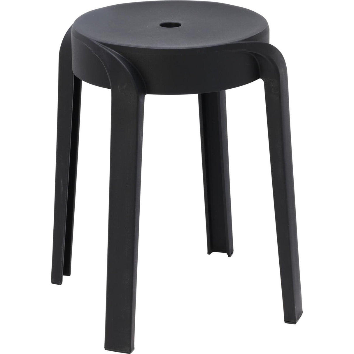 Home styling krukje stapelbaar zwart rond