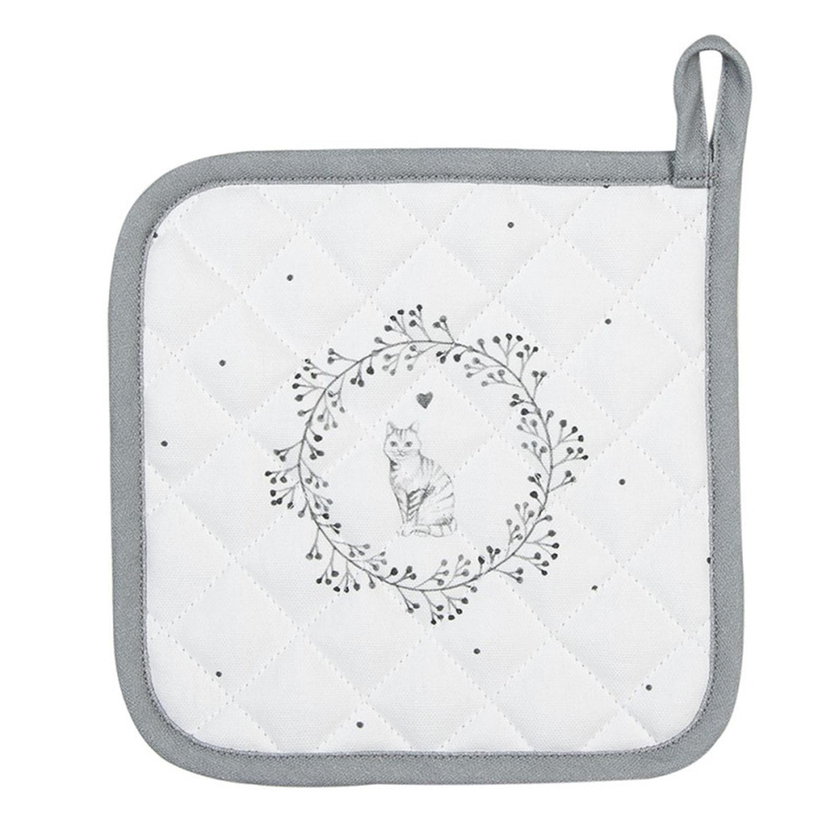 Clayre Eef Topflappen Katze 20x20cm