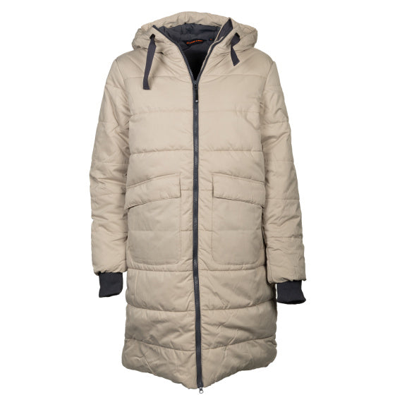 Life Line Howitt Fake Down Parka Ladies Beige Größe 3xl