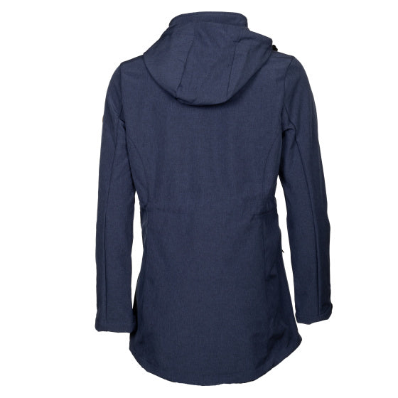 Lebenslinie Kya Softshell Parka Damen dunkelblau Größe xl