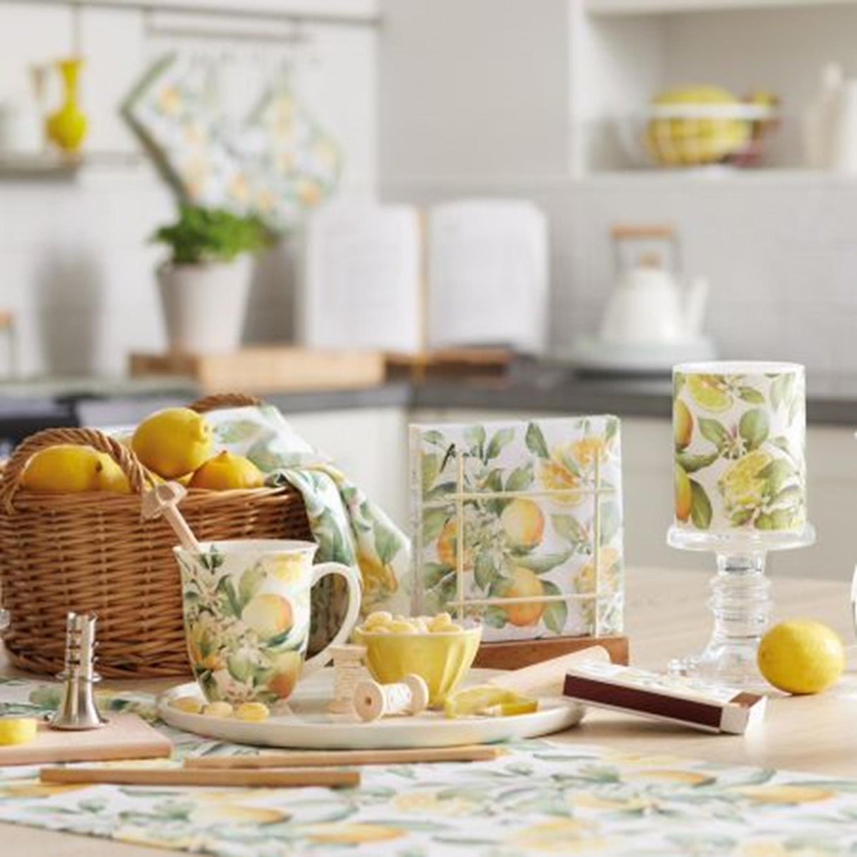 Ambiente Servietten Limoni 33x33cm