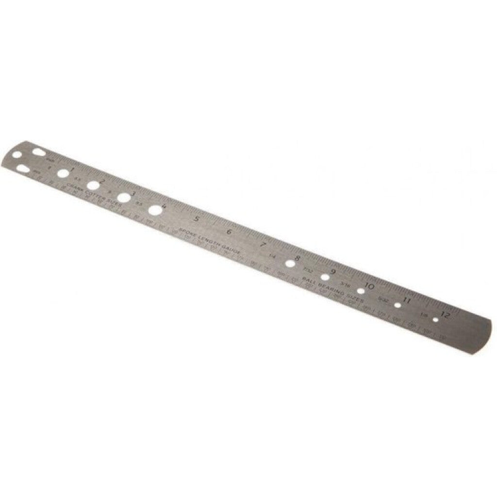 Icetoolz (Buzaglo) Herrscher und Methode 31 cm für Speichen, Edelstahl