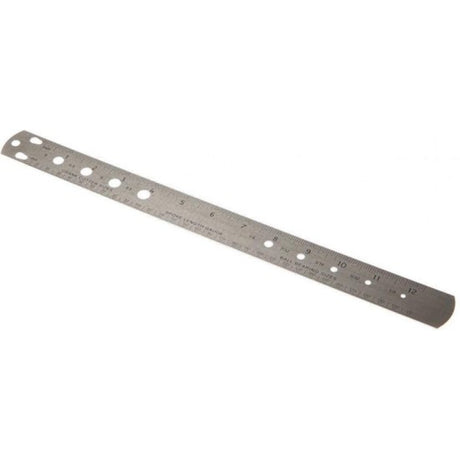 Icetoolz (Buzaglo) Herrscher und Methode 31 cm für Speichen, Edelstahl