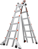 Ty kleine Riesengeschwindigkeit | Teleskopleiter | 4x6 Sprossen - 48414103