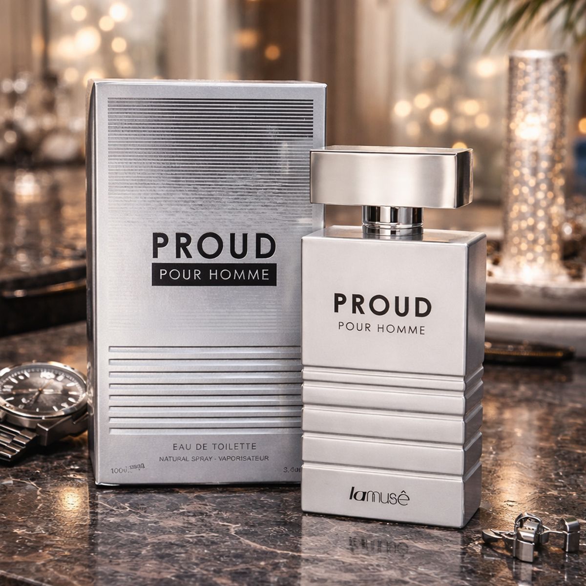 Lamusê von Lattafa Eau de Toilette Pride Pour Homme 100 ml