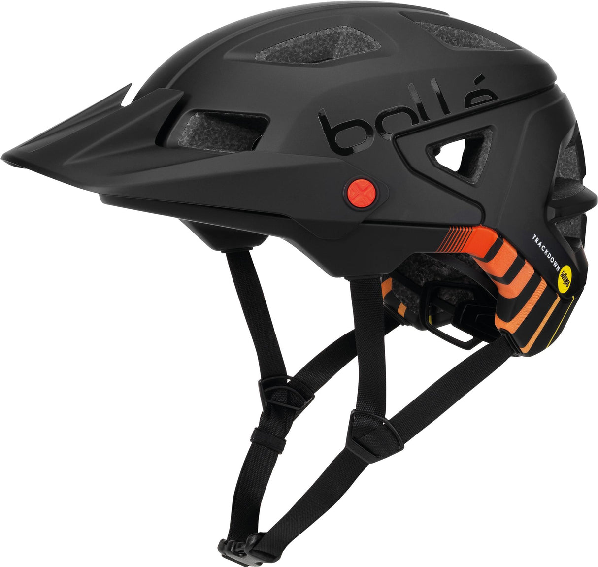 Bollé Helm Trackd.mips Black Fire Größe M