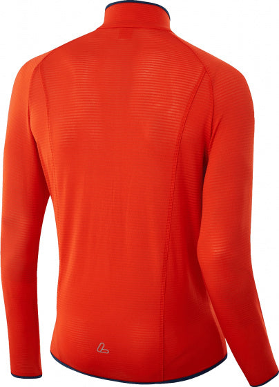 Löffler Outdoorvest Herren Polyester Orange Blau Größe 48
