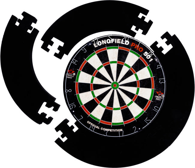Longfield Darts Dartbord randing zum Wandschutz 4-teilig