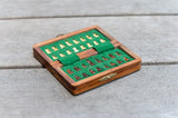Longfield Games Schach Set faltbares Holz 12,5 cm Brown Natural