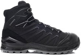 Lowa veiligheidsschoenen lowa werkschoen larrox work gtx mid 5480 s3 | zwart grijs | maat 46 - 4063606292718