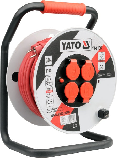 Yato uitbreiding 50m ♪ drum plastic ♪ 3x2,5mm