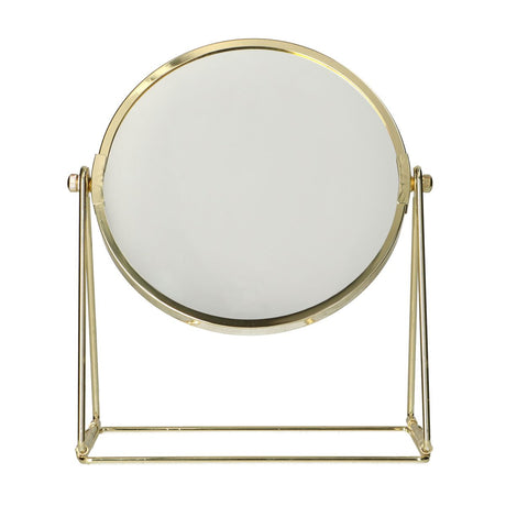 LSP-Spiegelspiegel auf Rahmenbasis Gold 22 cm 3-fache Vergrößerung