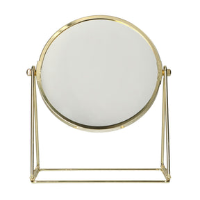 LSP-Spiegelspiegel auf Rahmenbasis Gold 22 cm 3-fache Vergrößerung